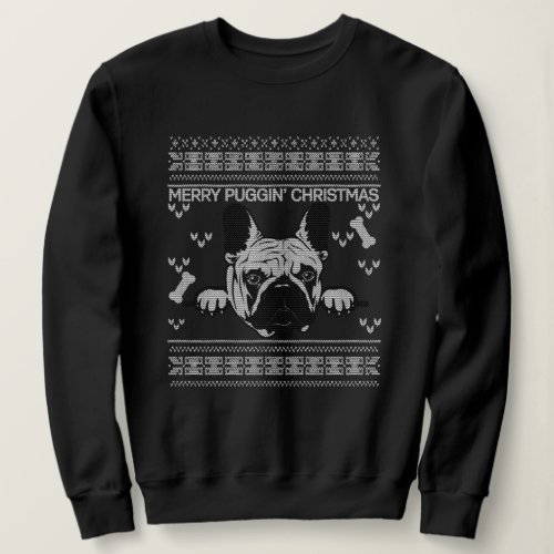 Merry Puggin Christmas Sweater