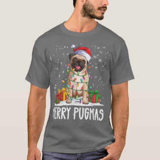 Merry Pugmas 2022 Xmas Pug Christmas Party Pug Lov T-Shirt