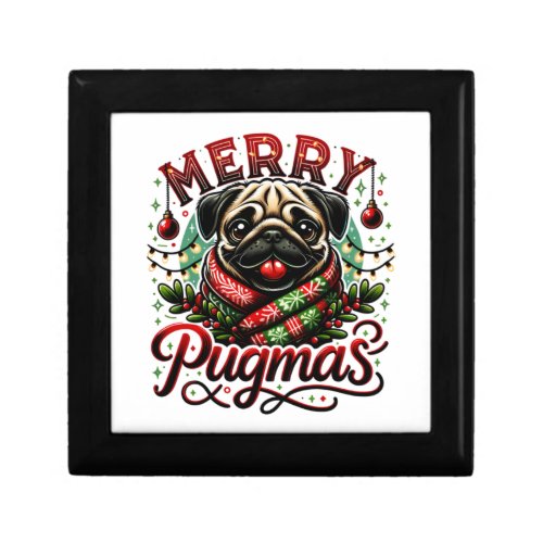 Merry Pugmas   Gift Box
