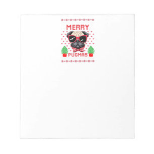 Merry Pugmas Notepad