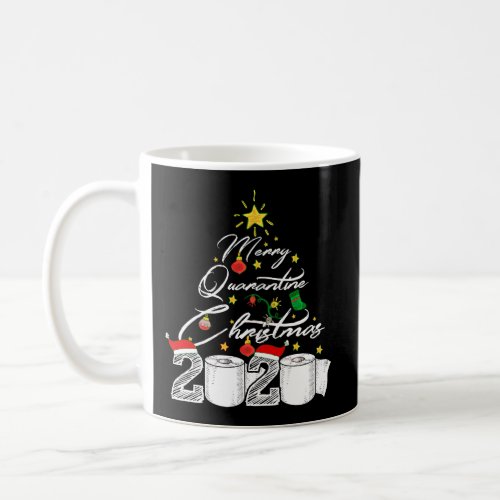 Merry Quarantine Christmas Tree 2020 Pajamas Match Coffee Mug