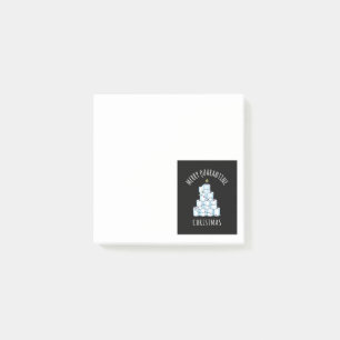 Merry Quarantine Christmas Tree Toilet Paper Post-it Notes