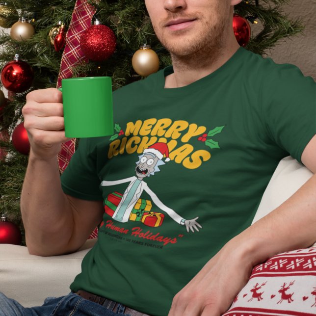 Merry Rickmas and Happy Human Holidays T-Shirt (Creator Uploaded)