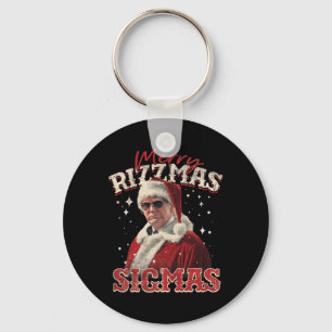 Merry Rizz Mas Sigmas- Gen Alpha Middle School Tru Keychain