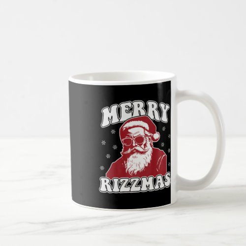 Merry Rizzmas Funny Christmas Rizz Santa Claus Riz Coffee Mug