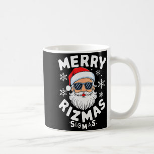 Merry Rizzmas Sigmas Funny Christmas Pajamas Rizzl Coffee Mug