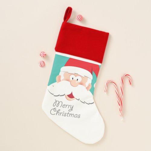 Merry Santa Christmas Stocking