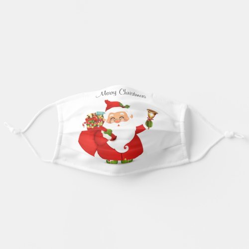 Merry Santa Claus Adult Cloth Face Mask