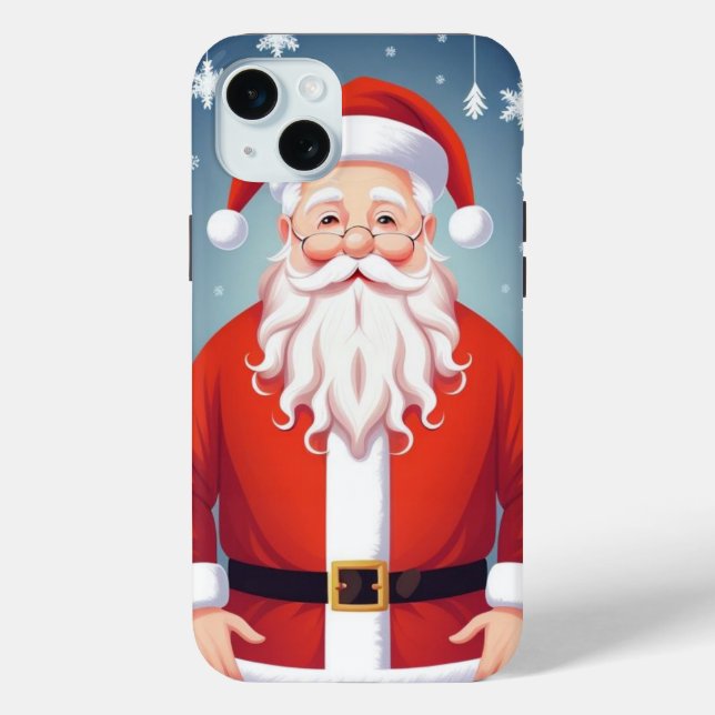 Merry Santa Claus Case-Mate iPhone Case (Back)