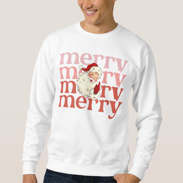 Merry santa claus sweatshirt (Front)
