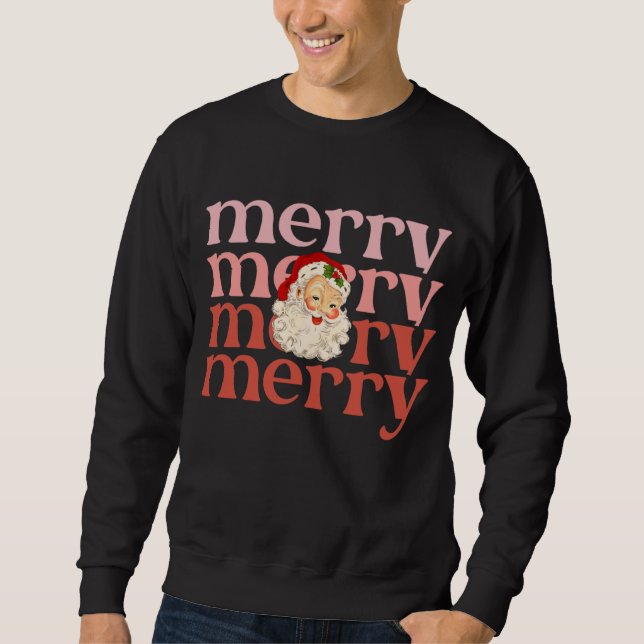 Merry santa sweatshirt (Front)