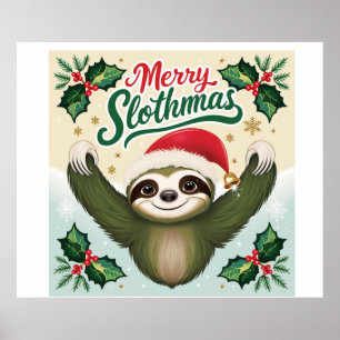 Merry Sloath christmas Poster
