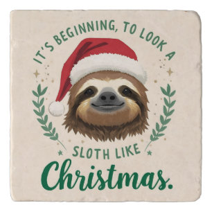 Merry Slothmas, Christmas Trivet