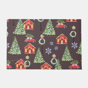 Merry Slothmas Sloth Cute Xmas Christmas Doormat