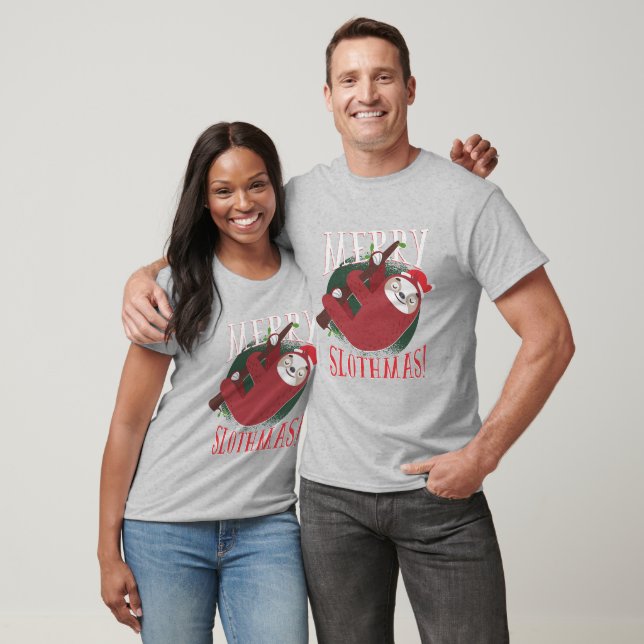 Merry Slothmas T-Shirt (Unisex)