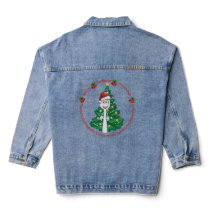 Merry Spoonie Christmas  Denim Jacket