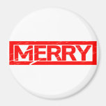 Merry Stamp Magnet