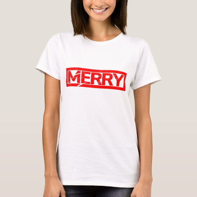 Merry Stamp T-Shirt (Front)