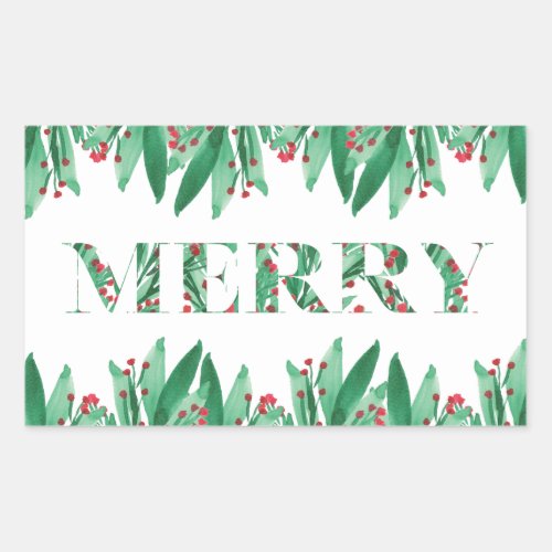 MERRY sticker