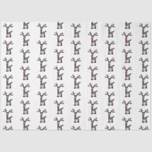 Merry Stressmas with Rudolph Tissue Paper