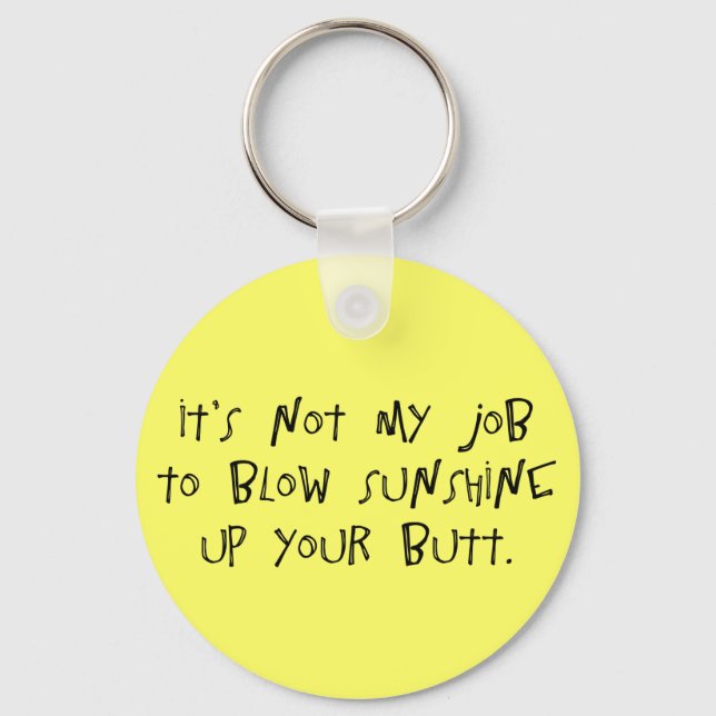 Merry Sunshine Keychain (Front)