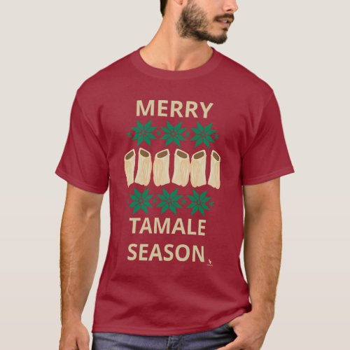 Merry Tamale Season Cheeky Holiday Simple Style T_Shirt