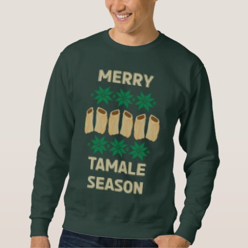 Merry Tamale Season Ugly Holiday Sweater