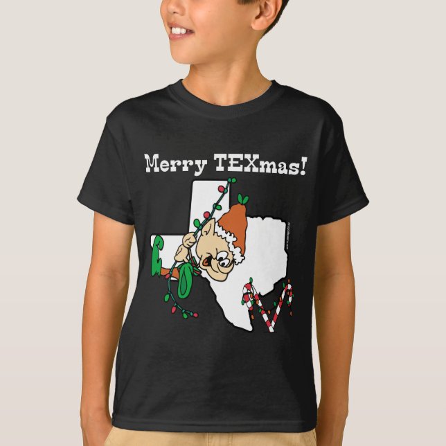 Merry Texmas Christmas T-shirt (Front)