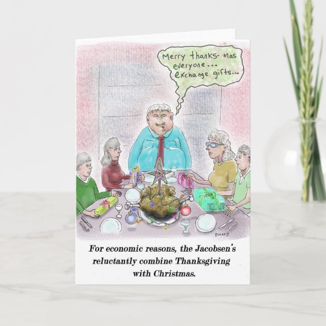 Merry Thanks-mas! Holiday Card (Front)