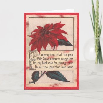 Merry Time Christmas Holiday Card by archemedes at Zazzle