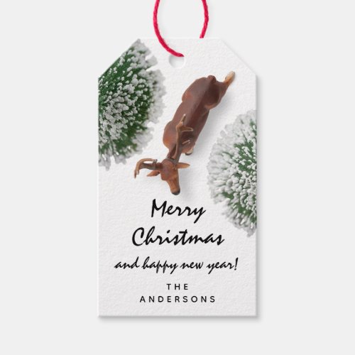 Merry To Holiday Gift Happy Year Christmas Deee Gift Tags