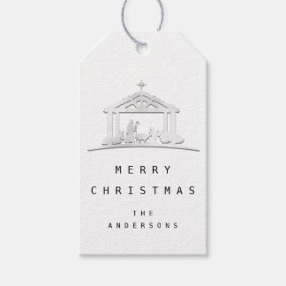 Merry To Name Holiday Christmas From Holy Family Gift Tags