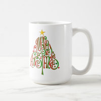 Merry Tree Christmas Mug