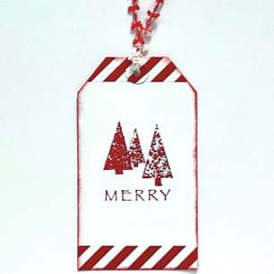 Merry Trees Wood Art Stamp