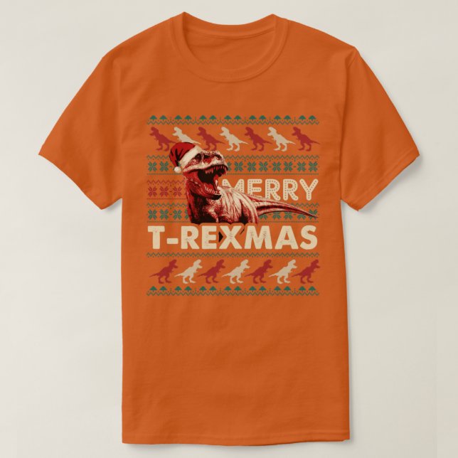 Merry Trexmas T-Shirt (Design Front)
