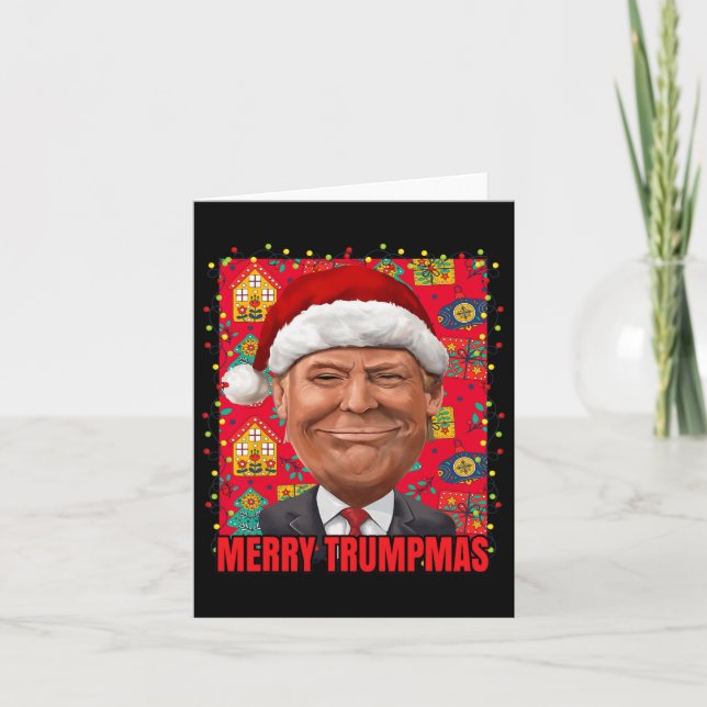 Merry Trump Xmas 2024  Card (Front)