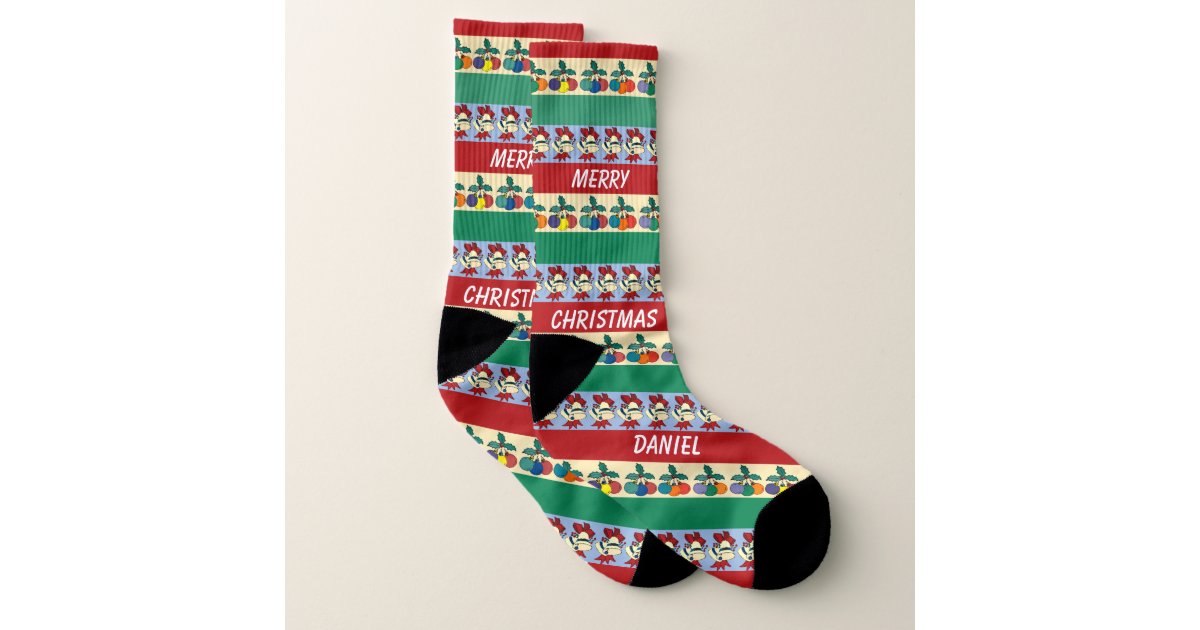 Merry Ugly Christmas Socks
