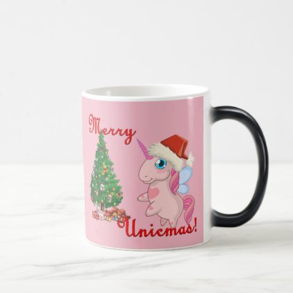 Merry Unicmas (Merry Christmas via Unicorn way) Magic Mug