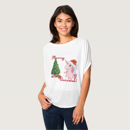 Merry Unicmas (Merry Christmas via Unicorn way) T-Shirt