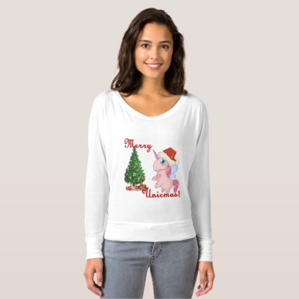 Merry Unicmas (Merry Christmas via Unicorn way) T-shirt