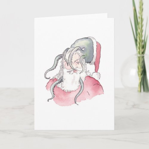 Merry Veeptopus Christmas Holiday Card