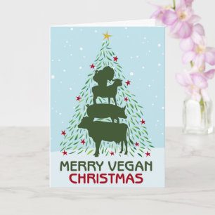 Merry Vegan Christmas Card