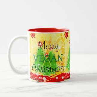 Merry Vegan Christmas, Christmas Mug For Vegan