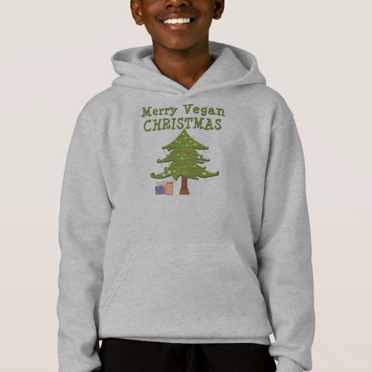 Merry Vegan Christmas Hoodie