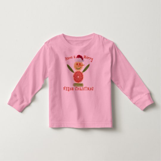 Merry Vegan Christmas Toddler T-shirt