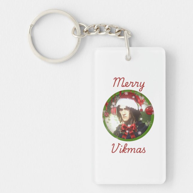 Merry Vikmas Keychain (Front)