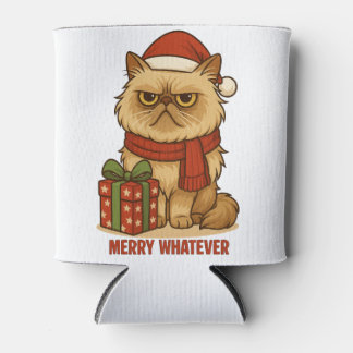 Merry Whatever Can Coooler Cooler