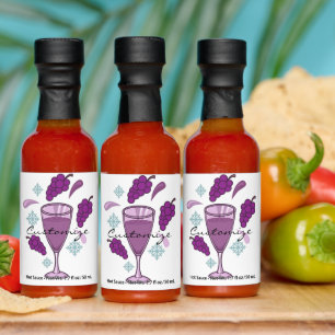 Merry Wine Drinking Holiday Thunder_Cove Hot Sauces