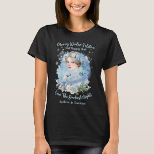 Merry Winter Solstice And Happy Yule Princess Snow T-Shirt