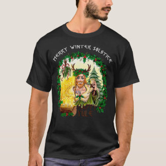 Merry Winter Solstice And Happy Yule  T-Shirt